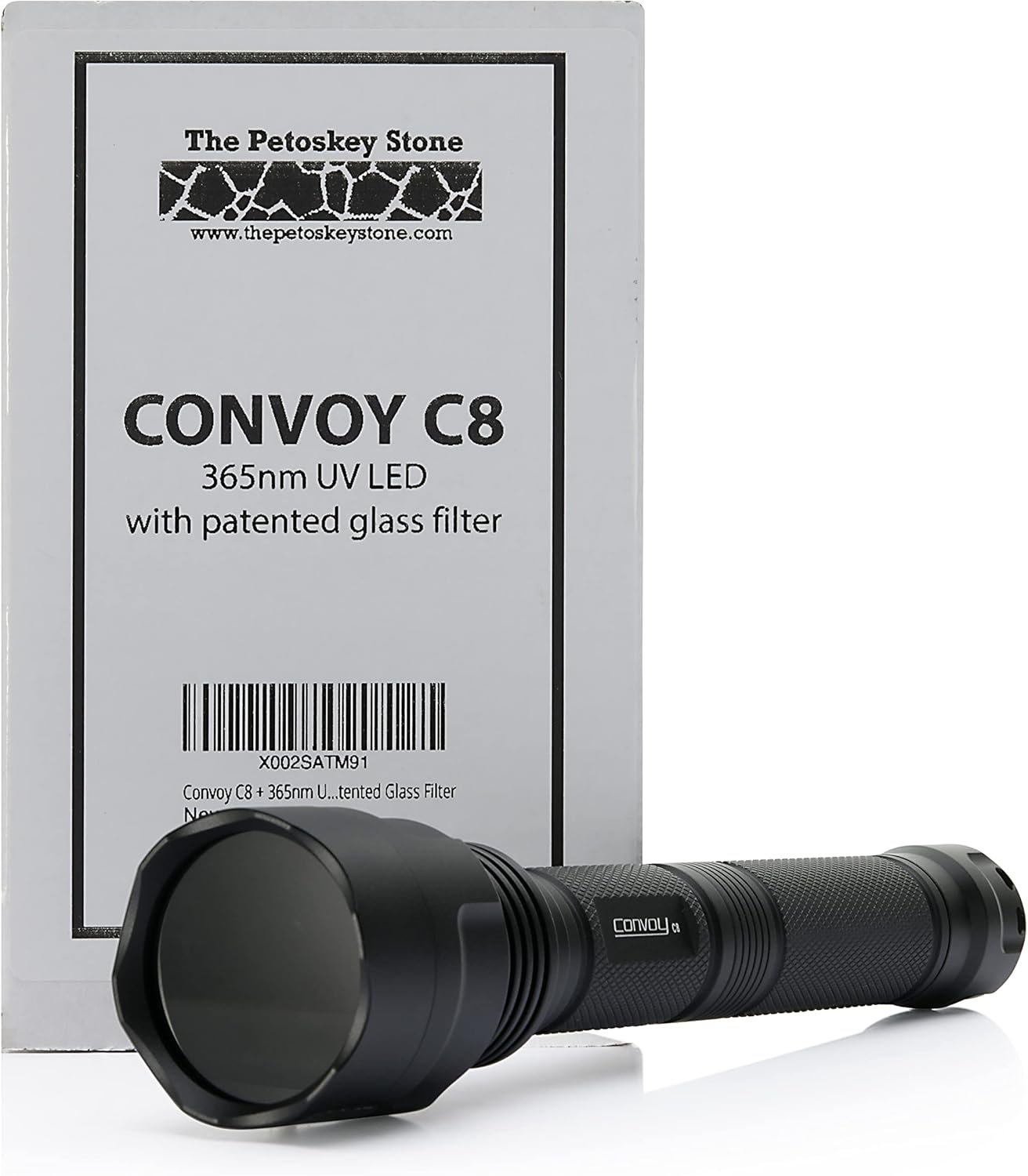 Convoy C8 + 365nm UV LED Flashlight with Patented Glass Filter - Image 7