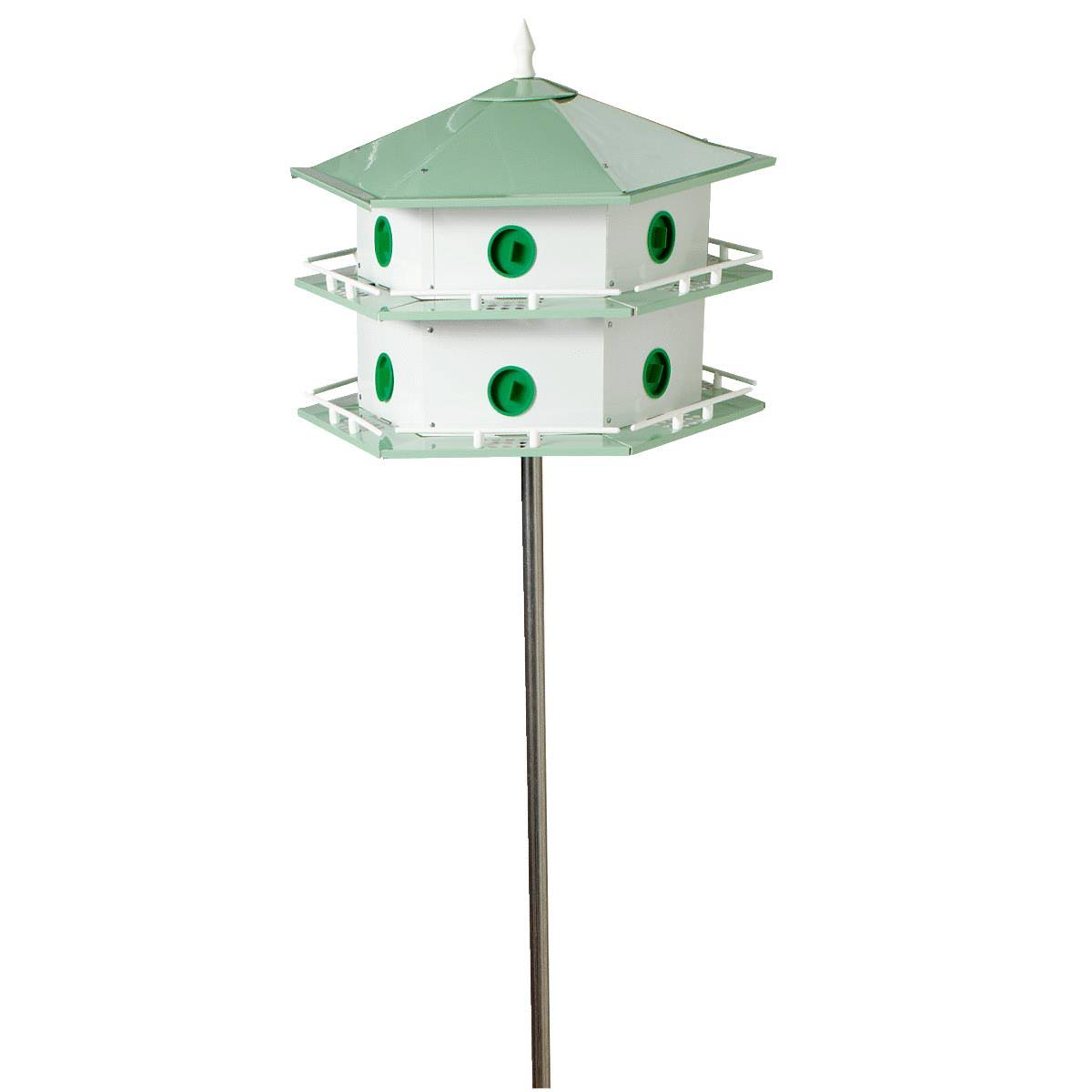Heath Aluminum Purple Martin House - Image 5