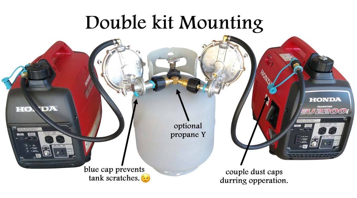 Honda EU2200i Propane, Natural Gas, Gasoline Tri-Fuel Conversion Kit - Image 9