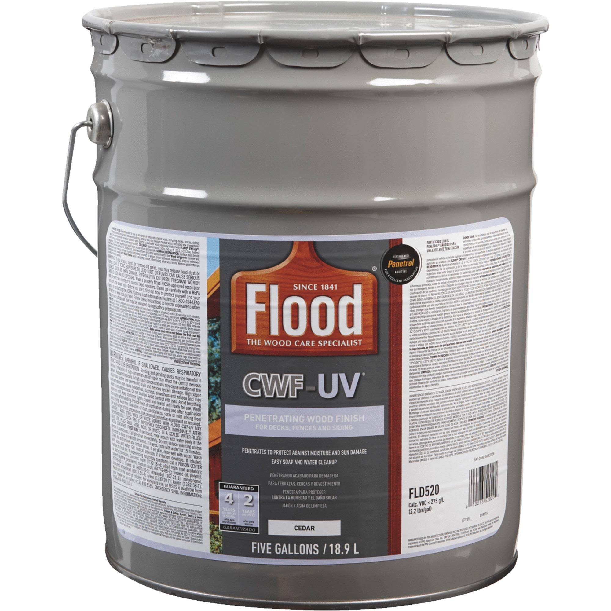 5-Gallon Cedar CWF-UV Wood Finish - Image 6