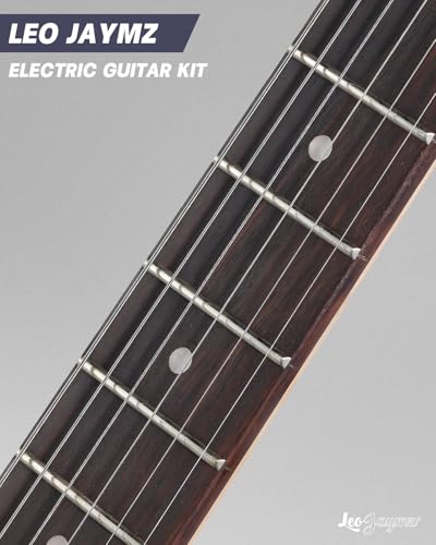 Leo Jaymz 39 Full Size ST Style Electric Guitar Starter Kit with SSH Pickup, 5W Portable Amp, Tuner, Gig Bag, Strap & Accessories (Violet Ocean) - Image 52