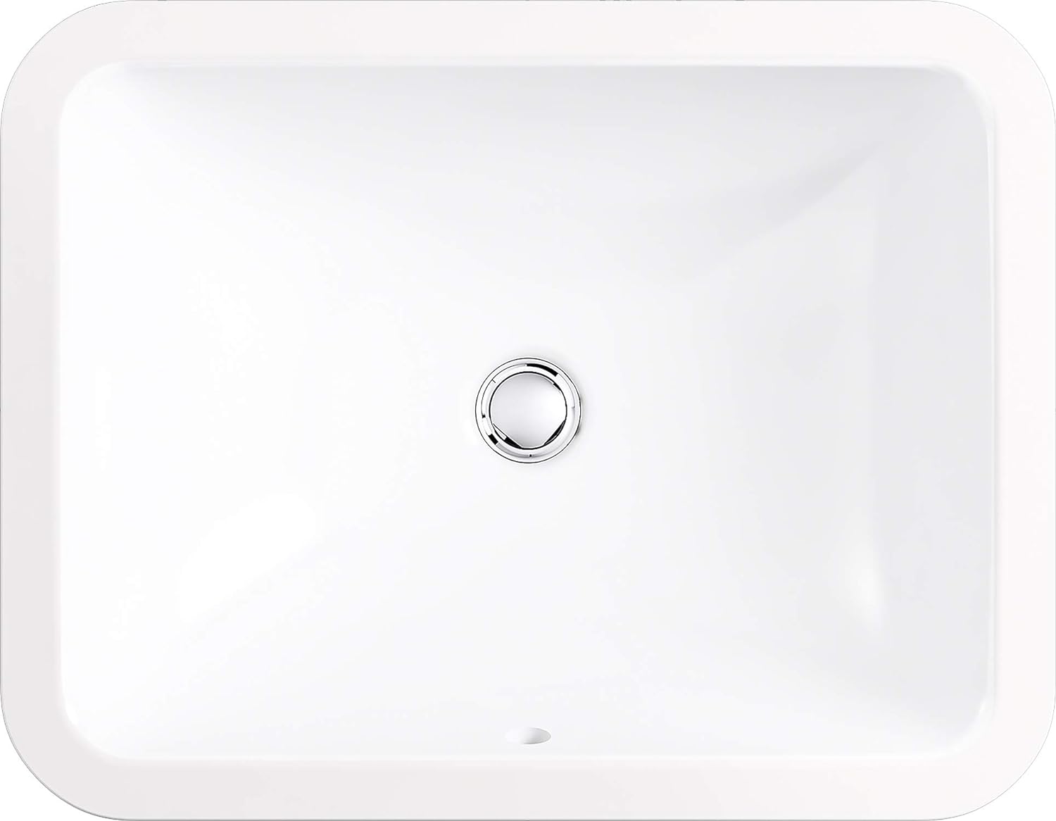 KOHLER K-20000-0 Caxton Under-Mount Bathroom Sink, White - Image 2