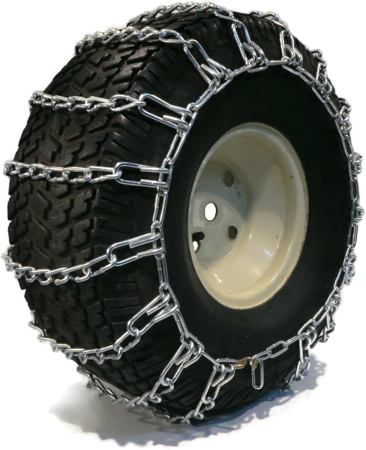 The ROP Shop Pair of 2 Link Tire Chains & Tensioners 23×10.5×12 for Snow Blowers, Lawn & Garden Tractors, Mowers & Riders, UTV, ATV, 4-Wheelers, Utility Vehicles - Image 5