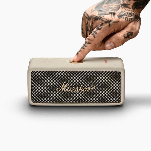 Marshall Emberton II Portable Bluetooth Speaker, Black & Brass - Image 20