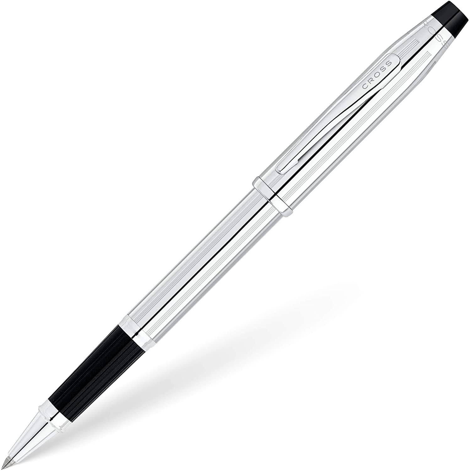 Cross Century II, Lustrous Chrome, Selectip Rolling Ball Pen (3504)