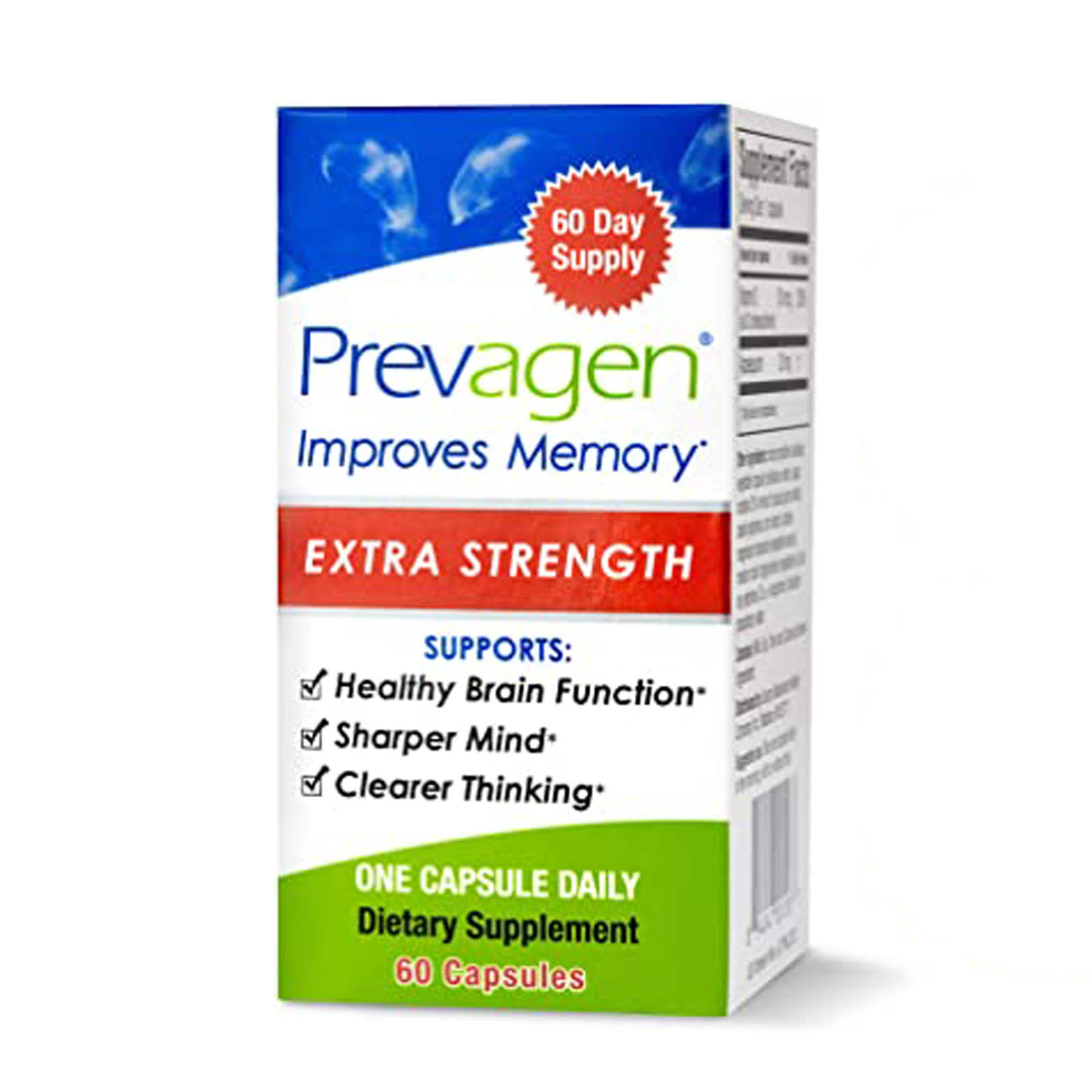 Prevagen Improves Memory Extra Strength Capsules 60 capsules