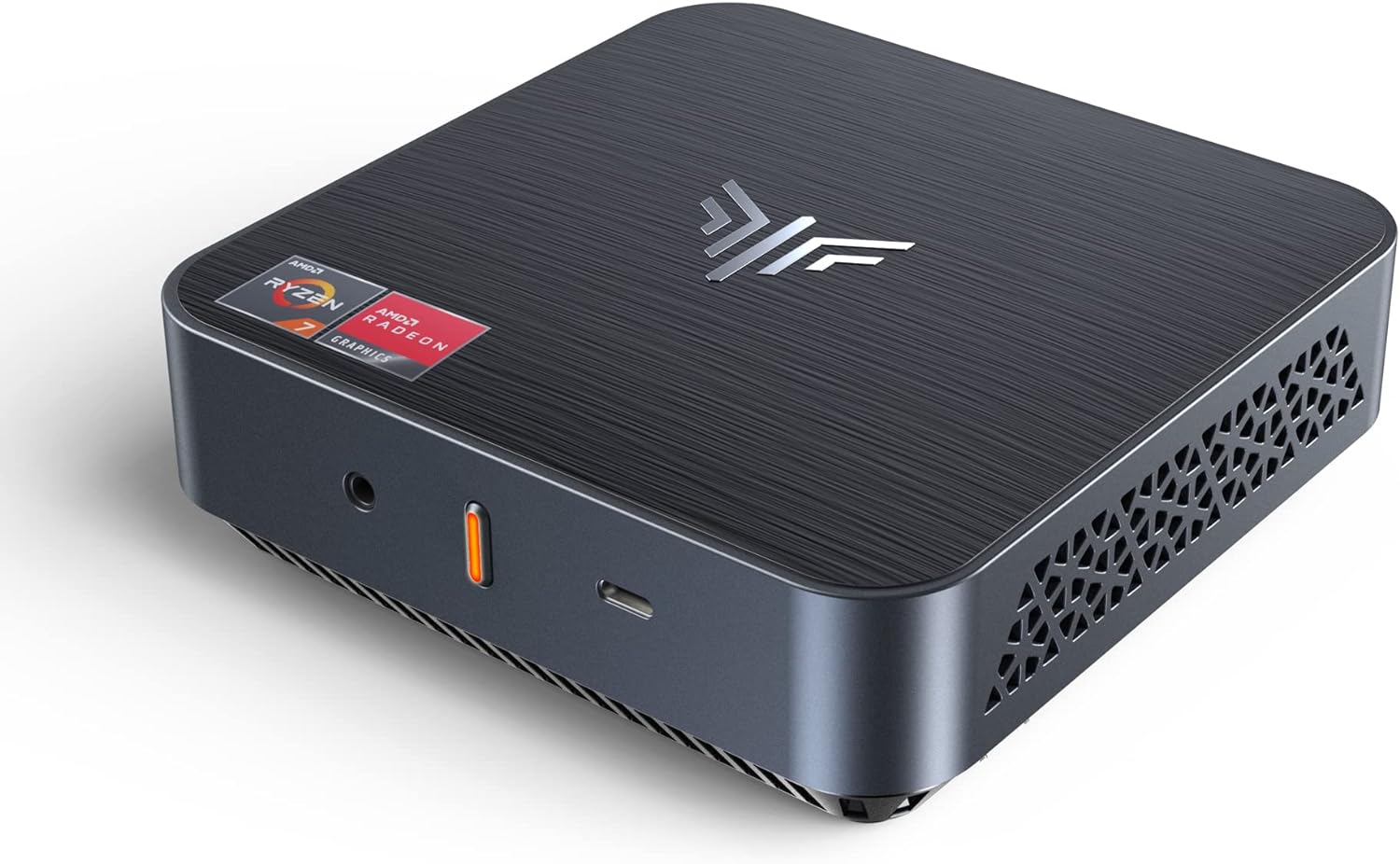 KAMRUI AMD Ryzen 7 3750H Mini PC, Windows 11 Pro 16GB RAM 512GB SSD Micro Desktop Computers,Radeon RX Vega 10 Graphics,DP 4K UHD Dual Screen,Small Form Factor for Office,Video Editing,Light Gaming