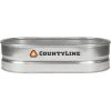 CountyLine Oval Galvanized Stock Tank, 2 ft. W x 4 ft. L x 1 ft. H, WT214