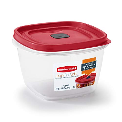Rubbermaid 16-Piece Food Storage Containers with Lids Bundle (Red) - Image 5