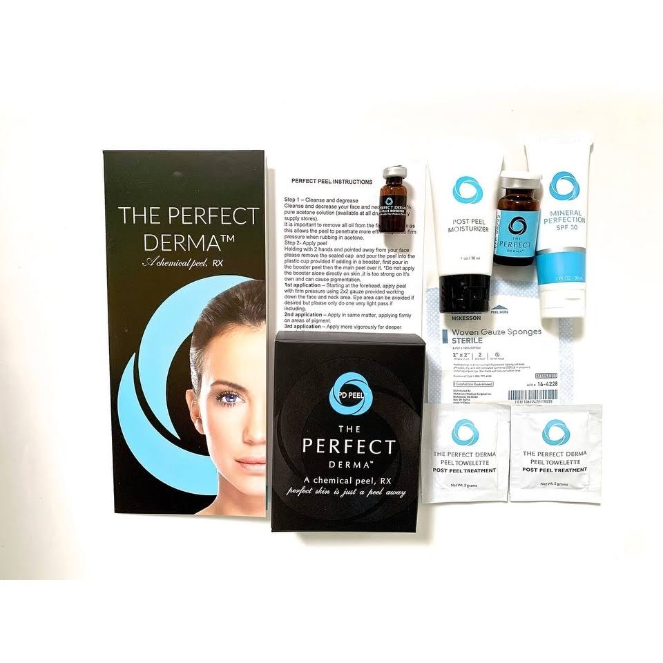 The Perfect Derma Face Skin Peel Plus Booster – Acids u0026 Peels