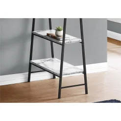 Alternative view of UrbanPro Computer Desk Home Office Laptop 48L Work Metal White Marble Look