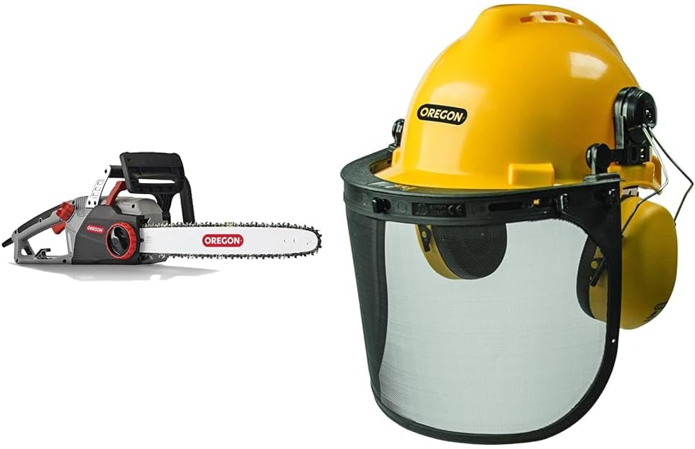 Oregon CS1500 18-inch 15 Amp Self-Sharpening Corded Electric Chainsaw, with Integrated Self-Sharpening System (PowerSharp), 2-Year Warranty, 120V, Grey, Black - Image 15