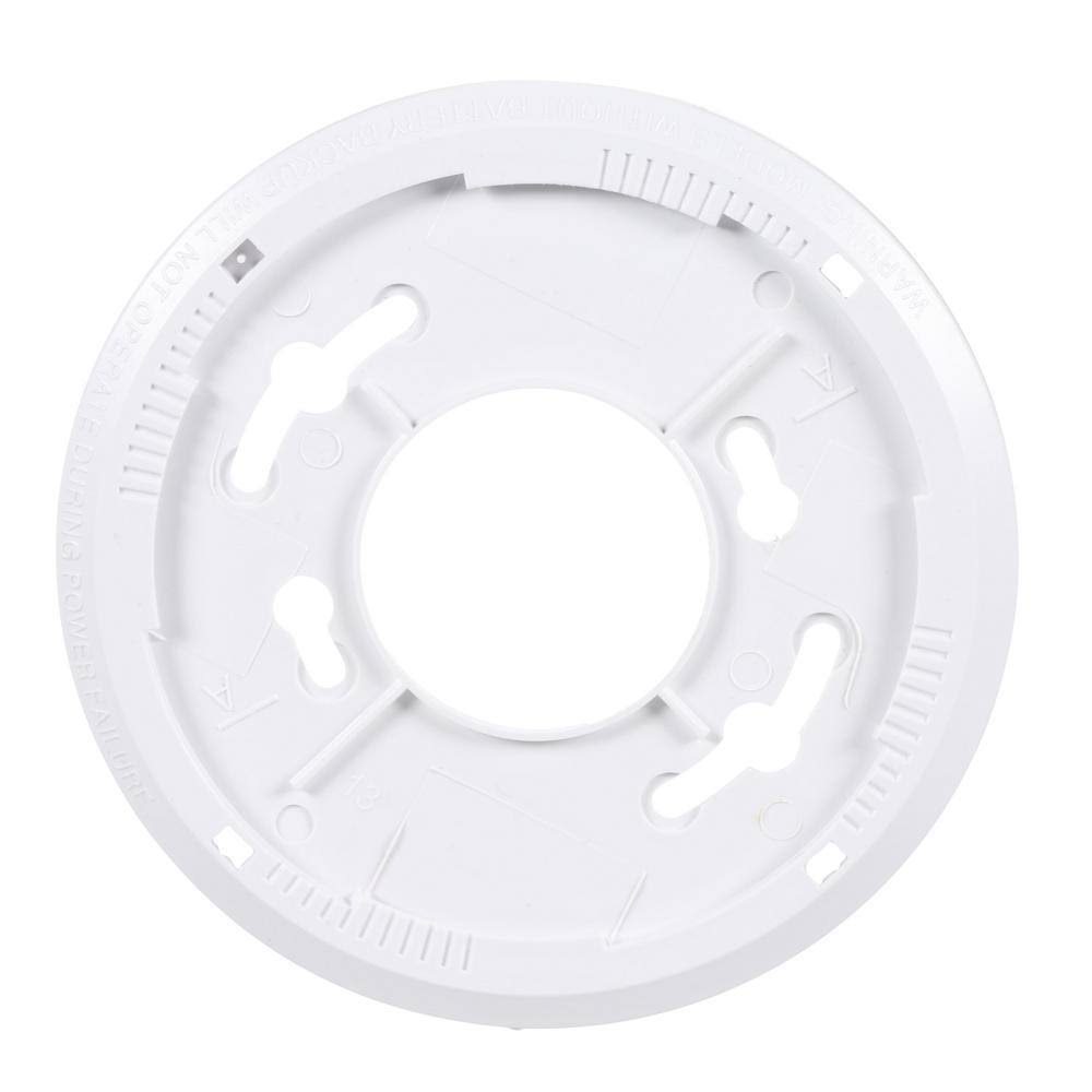Firex Hardwire Smoke Detector 9V Battery Backup Front Load Battery Door (6-Pack) - Image 2