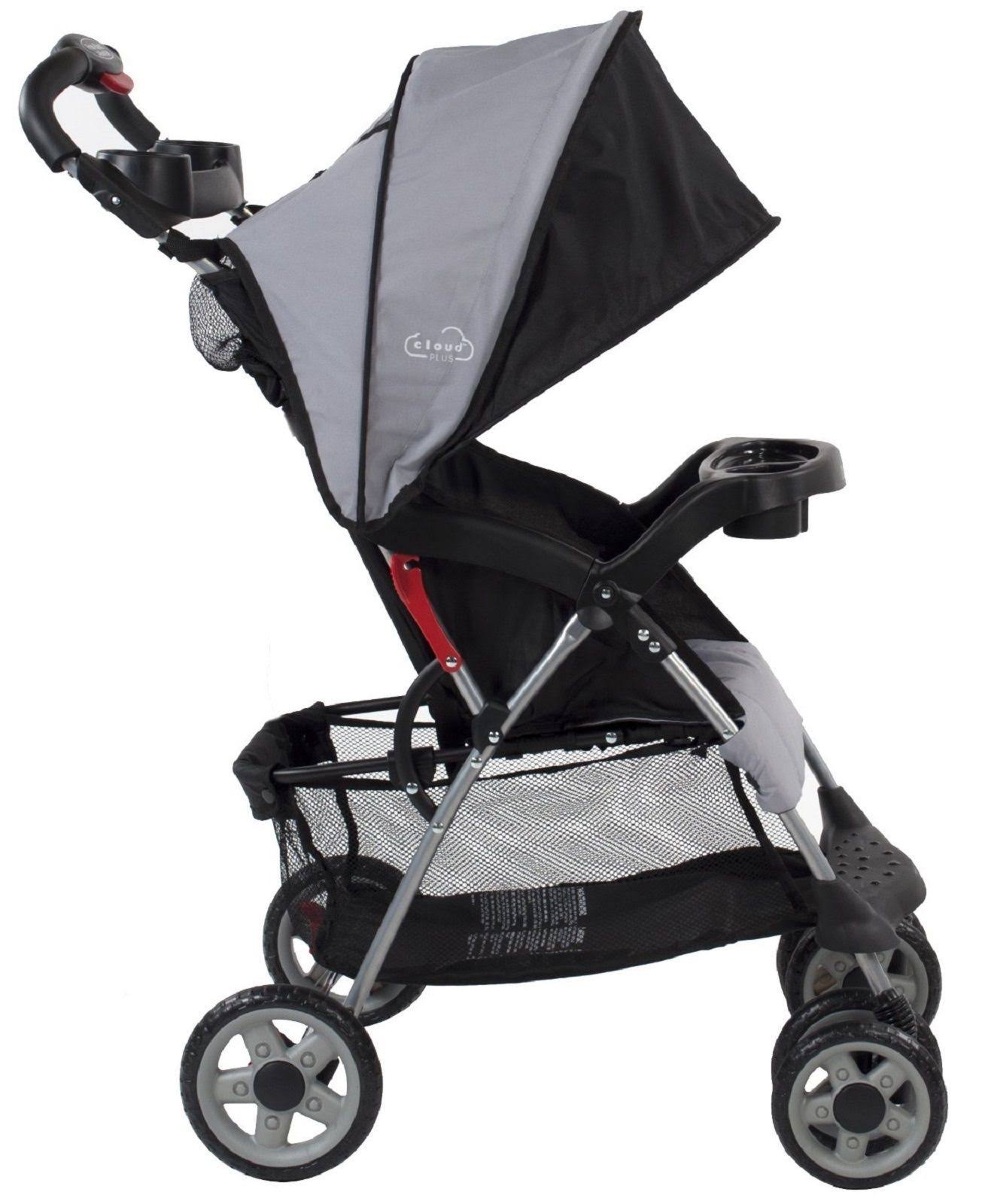Kolcraft Cloud Plus Lightweight Stroller Slate - Image 2