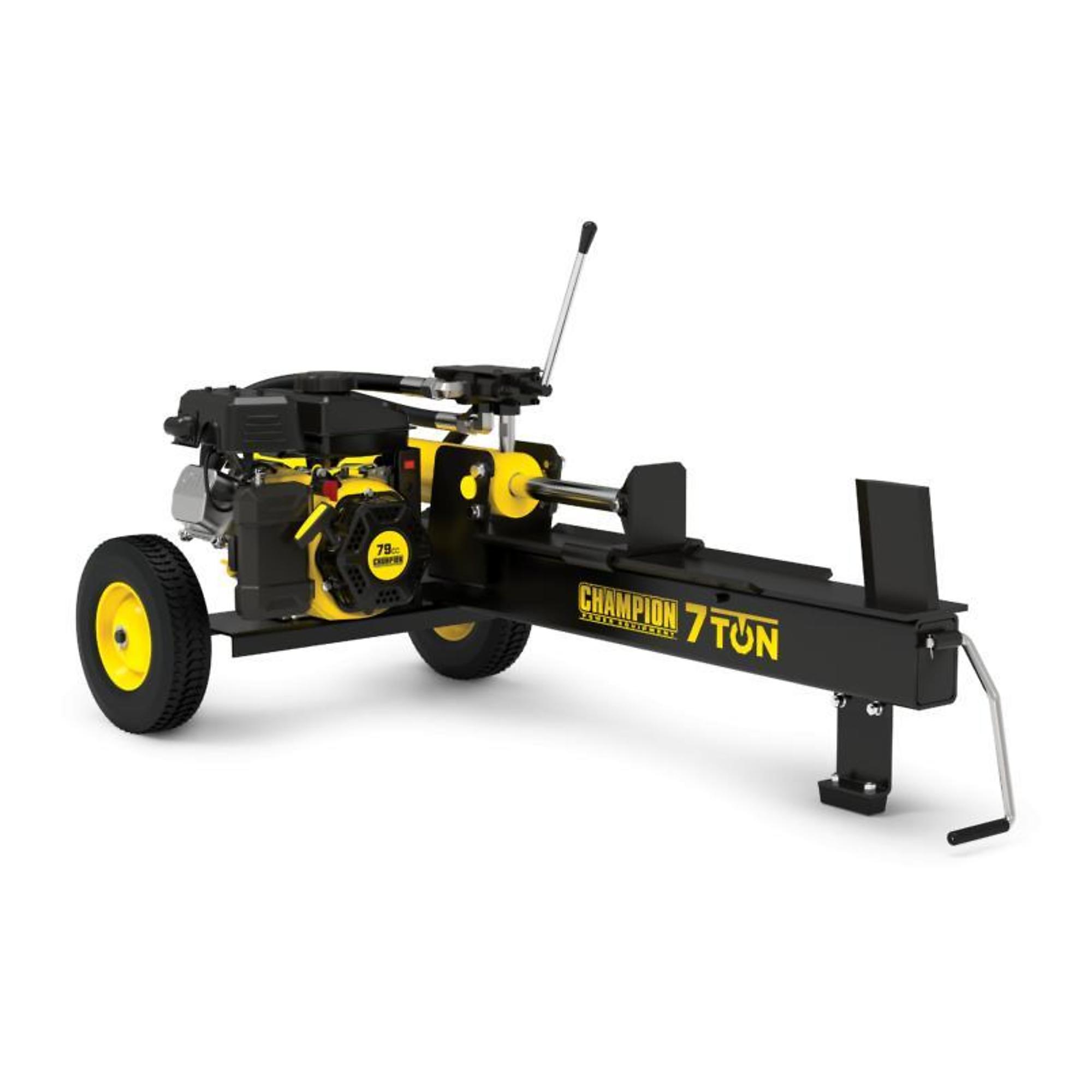 Champion Power Equipment, 7 Ton Log Splitter, Ram Force 7 Tons, Max. Log Diameter 14 in, Max. Log Length 19 in, Model# 90720
