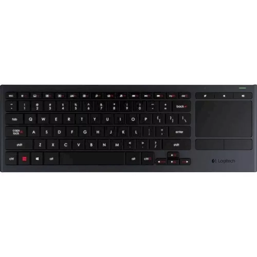 Logitech Illuminated Living-Room Keyboard K830 – Wireless Connectivity – Bluetooth