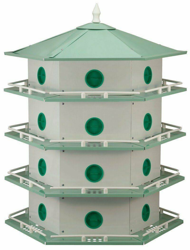 Heath 18 Room Aluminum Purple Martin House (Model AH-18D)