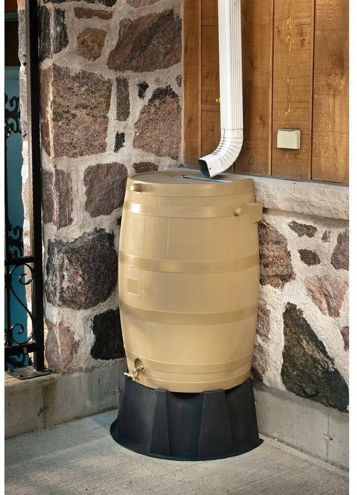 RTS Oak Rain Barrel w/ Brass Spigot - Image 7