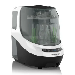 Baby Bottle Washer Pro – Baby Bottle Washer, Sterilizer + Dryer – All in One Machine Cleans Bottles, Pump Parts, & Sippy Cups – Replaces Hand Washing, Bottle Brushes and Drying Racks-Brezza