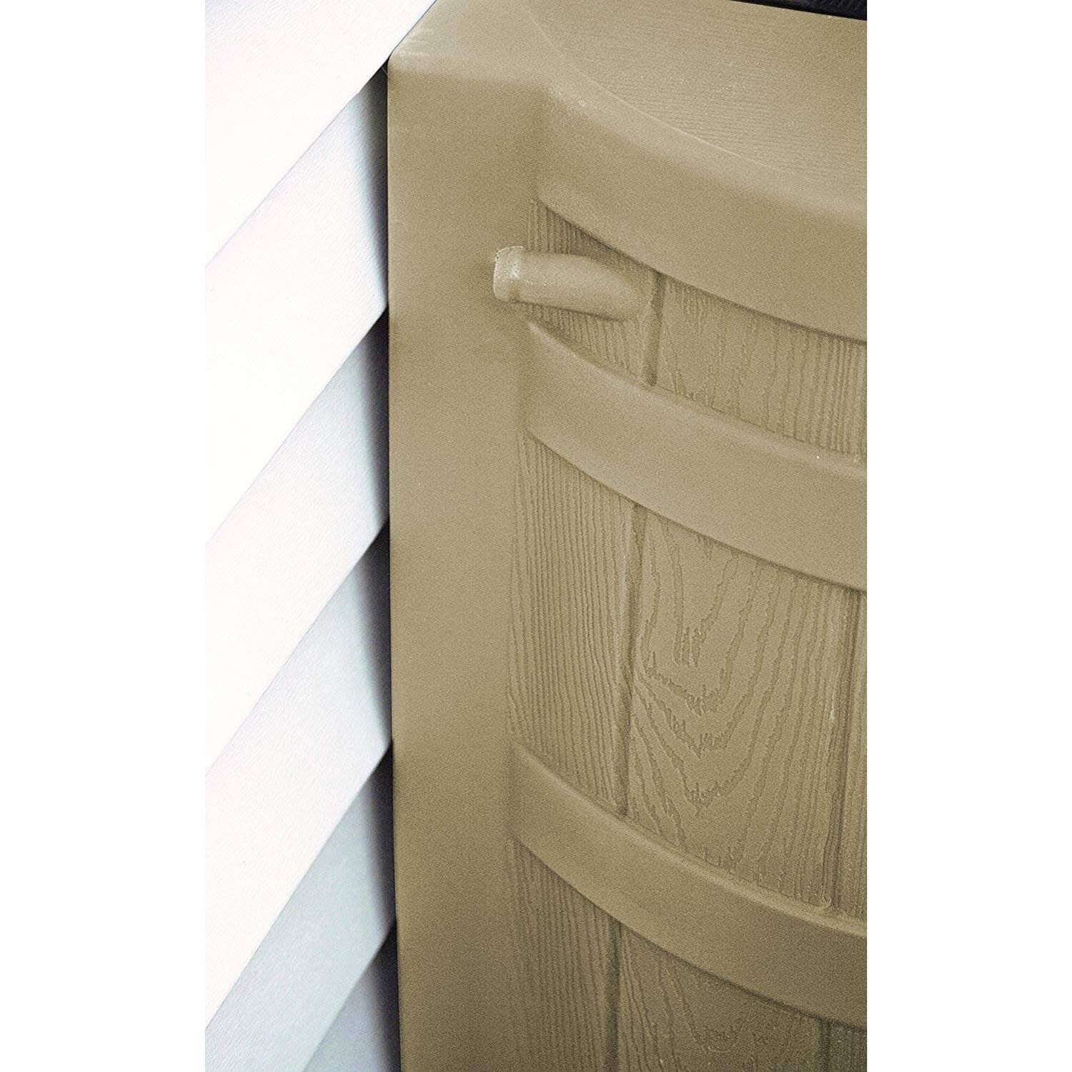 Good Ideas Rain Wizard 50 Gallon Rain Barrel Water Collector, Khaki (2 Pack) - Image 5