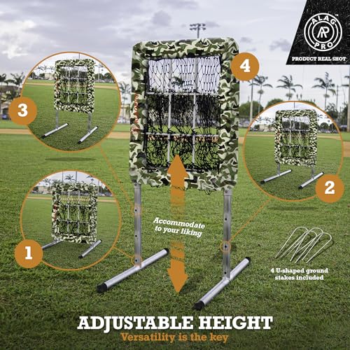 ALAGPRO? The Original 9 Hole Pitching Net with Strike Zone Pocket | Pitching Target for Baseball & Softball Pitchers - Image 20