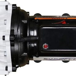 Alternative view of Everflo Soft Wash (Bleach) EFSW5500-BOX 12V Diaphragm Pump – 5.5GPM, 60 PSI Max, QA Ports, black (EFSW5500-BOX)