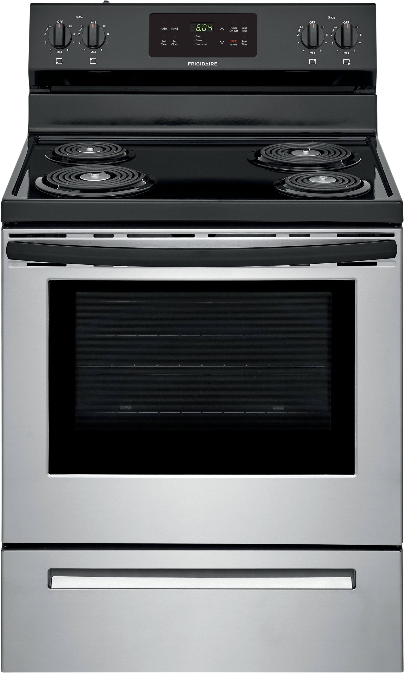 Frigidaire 30×22 Freestanding Electric Range Stainless Steel FFEF3016VS