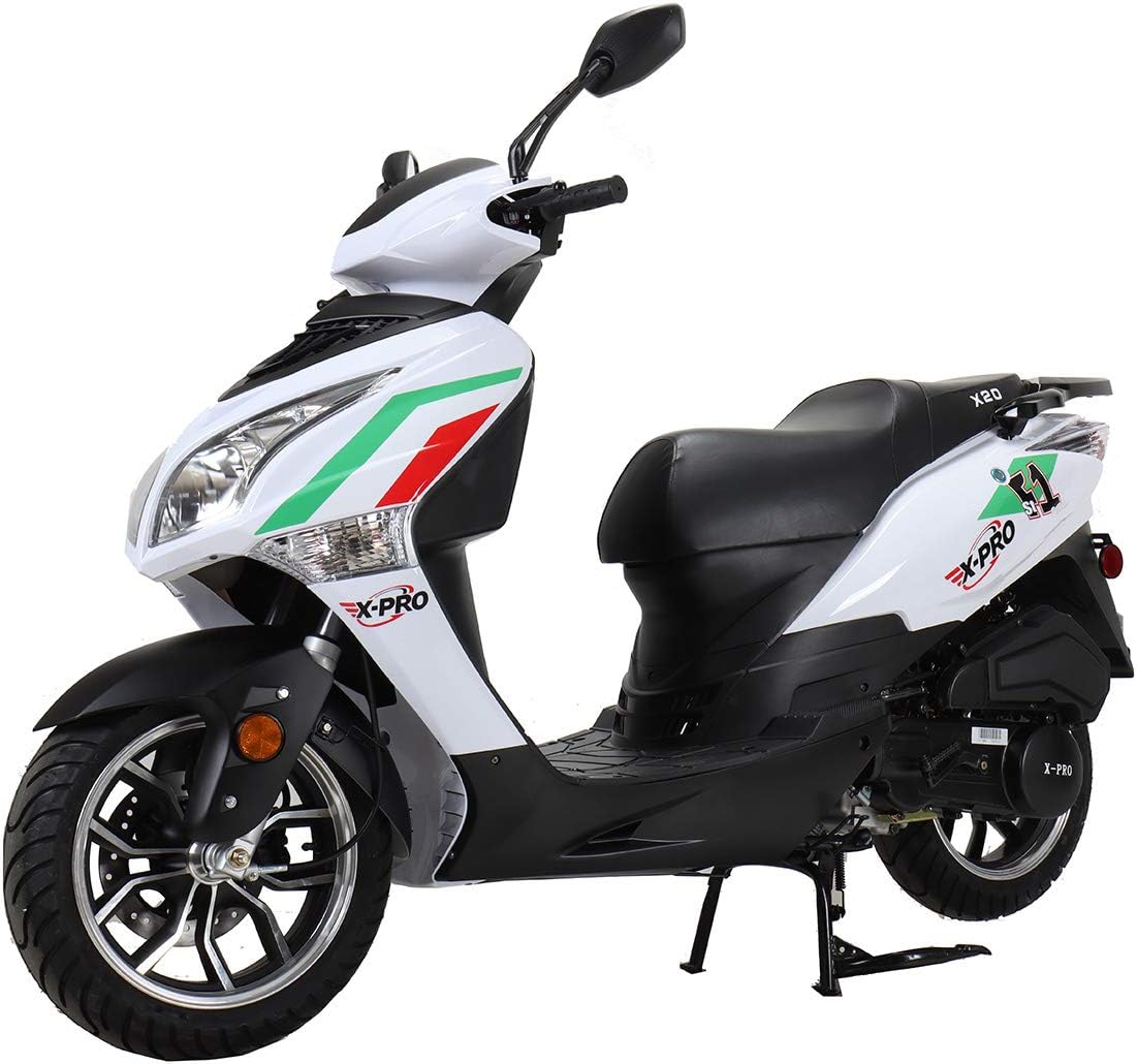 Vehicles X20 150cc Moped Scooter Street Scooter Gas Moped 150cc Adult Scooter Bike with 13 Aluminum Wheels! - Image 4