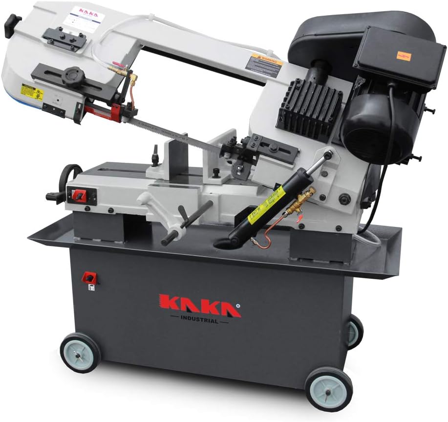 KAKA Industrial Metal Horizontal Band Saw 7×12 Capacity BS-712N with 1.5HP motor