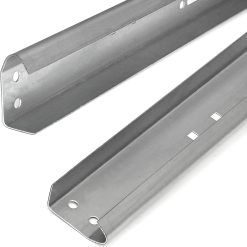 Garage Door Vertical Track Replacement ?C Set of Left and Right for 7 Foot Tall – Garage Door Rails Galvanized Steel Hardware Door Rails for Residential/Light Commercial Side Tracks for 2-inch Rollers