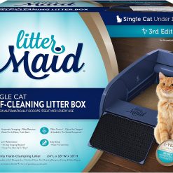 Alternative view of LitterMaid Single Cat Self-Cleaning Litter Box, Blue