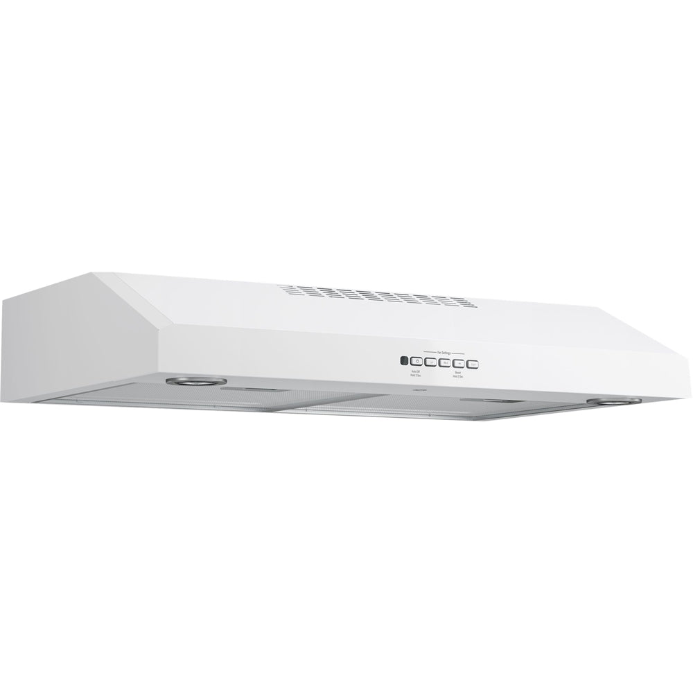 GE – 30 Convertible Range Hood – White on white - Image 4