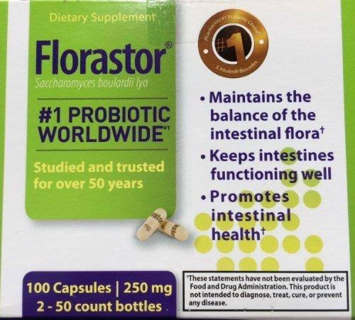 Florastor Probiotic 100 Count 250mg 2 - Image 2