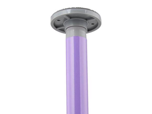 AW Portable Dance Dancing Pole Full Kit Exercise Club Party Weight Loss Purple 50mm - Image 4