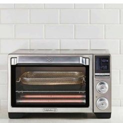 Calphalon Quartz Heat Countertop Toaster Oven with Air Fry, 0.88 Cu. ft