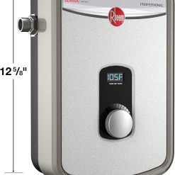 Alternative view of Rheem Professional Classic Tankless Electric RTEX-11 Water Heater, Gray