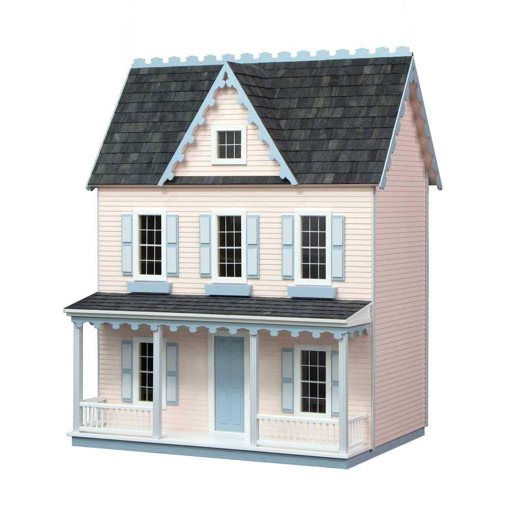 HOUSEWORKS Vermont Farmhouse Jr. Dollhouse Kit - Image 3