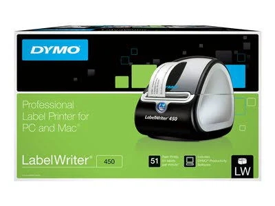 DYMO LabelWriter 450 Monochrome Direct Thermal Label Printer – Black - Image 6