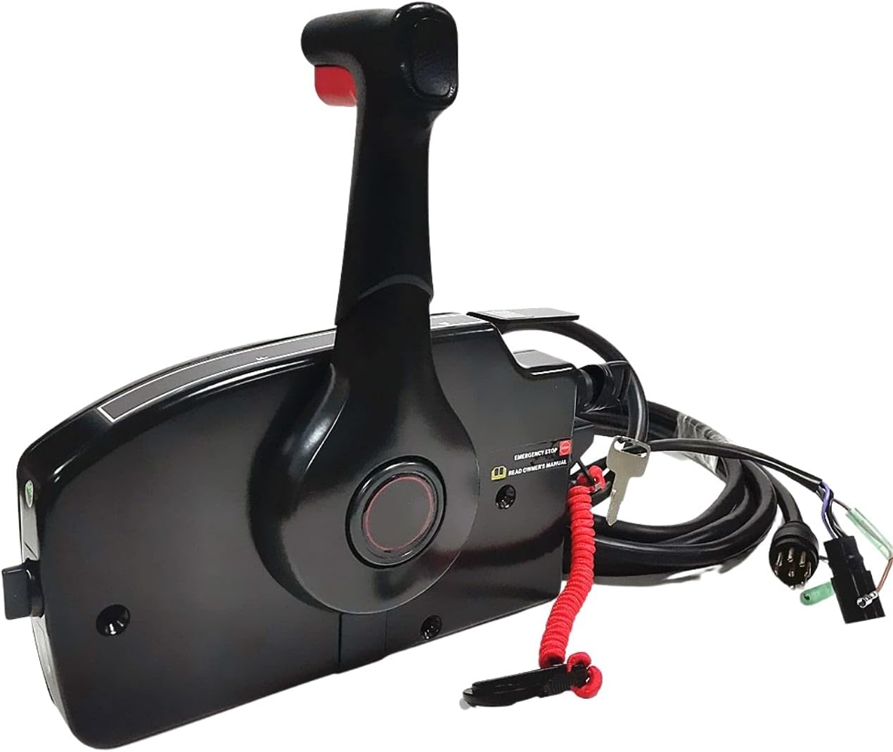 SCITOO 881170A3 Throttle outboard remote control box for Mercury 8Pin Right Side Mout
