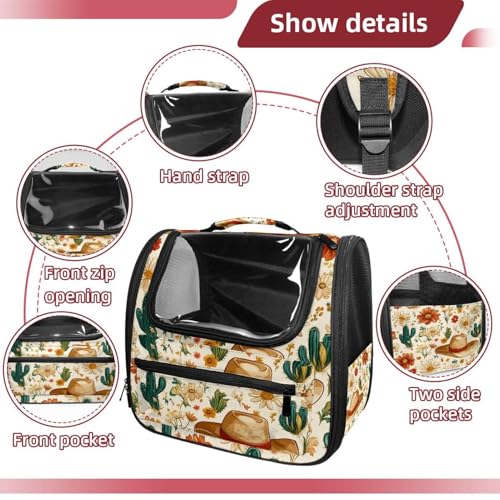 Halloween Pet Carrier Airline Approved Pet Carrier Bag Dog Carrier for Small Medium Cats Dogs Puppies Kitten - Image 77