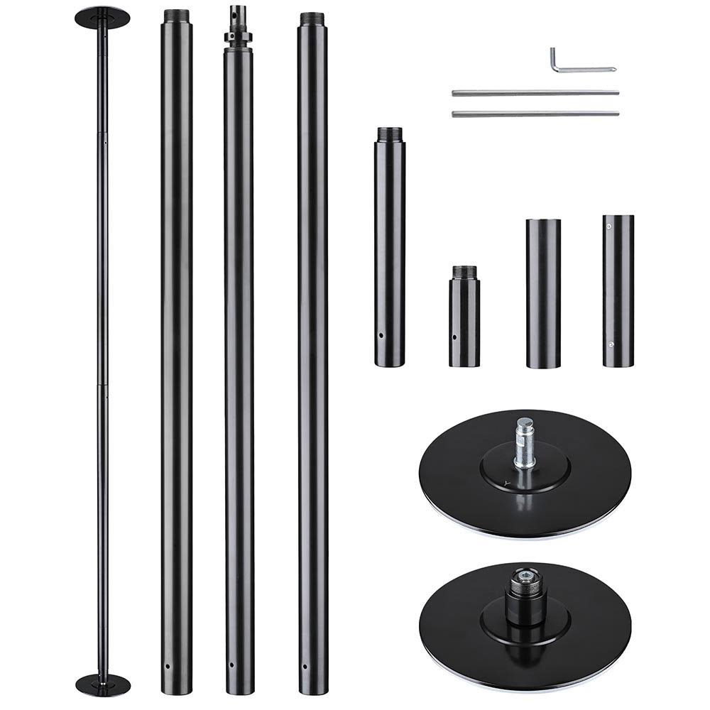AW Portable Dance Dancing Pole Full Kit Exercise Club Party Weight Loss Purple 50mm - Image 8