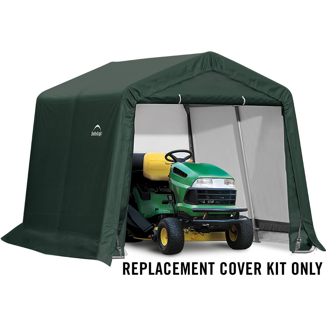 Replacement Cover Kit for The Shed-in-a-Box 10 ft. x 10 ft. x 8 ft. Ultra Duty PVC 21.5 oz. Green