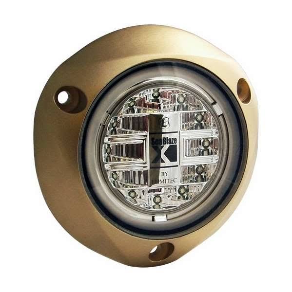 Lumitec SeaBlazeX Blue Bronze Underwater Light - Image 6