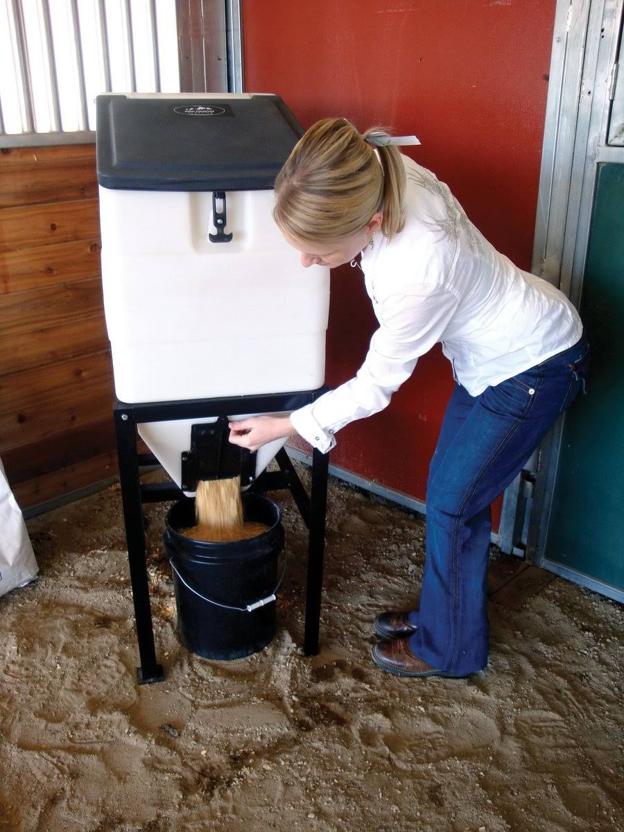 High Country Plastics Feed Bin with Stand - Image 3