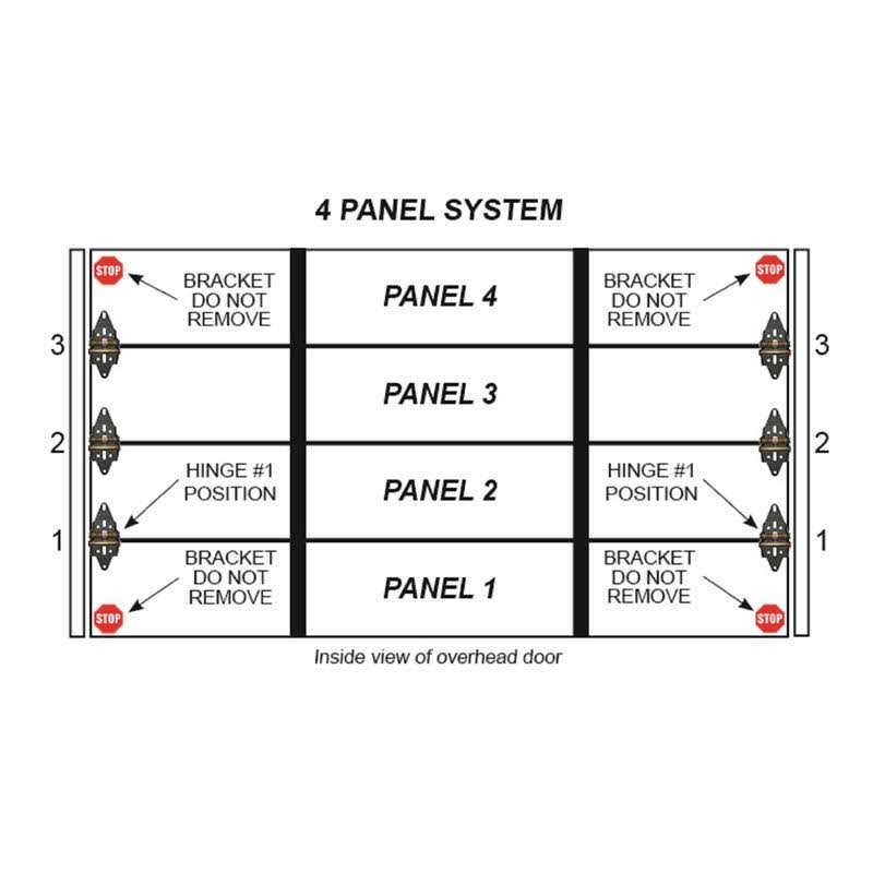 Green Hinge System 5766993 Steel Commercial Garage Door Hinge for 4 - Image 10