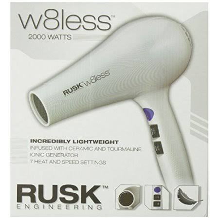 Rusk W8less Hair Dryer 2000 Watts, Very Lightweight – New - Image 3