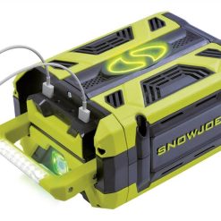 Alternative view of Snow Joe Sun Joe iON100V-5AMP Lithium-Ion Battery | 100-Volt | 5.0-Ah | Dual USB Ports for Advanced Smart Phone Charging