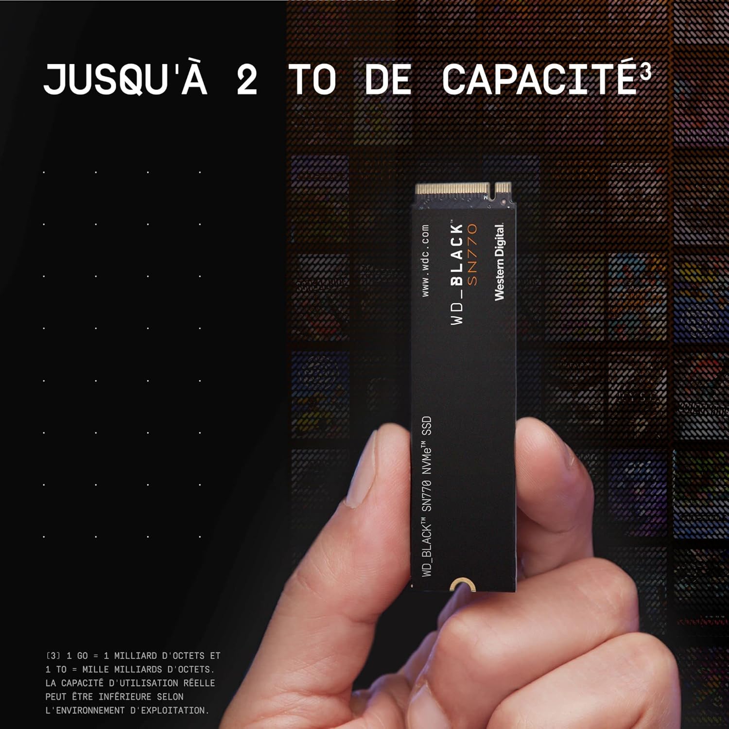WD_BLACK 2TB SN770 NVMe Internal Gaming SSD Solid State Drive – Gen4 PCIe, M.2 2280, Up to 5,150 MB/s – WDS200T3X0E - Image 4