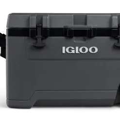 Igloo Overland 72 Quart Ice Chest Cooler with Wheels, Gray (31 x 18 x18)