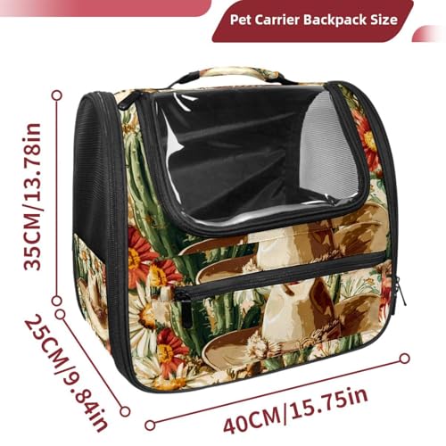 Halloween Pet Carrier Airline Approved Pet Carrier Bag Dog Carrier for Small Medium Cats Dogs Puppies Kitten - Image 84